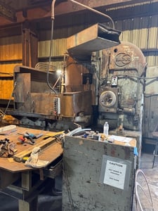 Blanchard #32-60, Rotary Surface Grinder, 60" chuck, 64" swing, 32" wheel diameter, 500 RPM, 100 HP,
