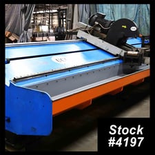 5.5" ERWTech / UCG, high speed flying cold saw, 23.6" blade, 180 FPM