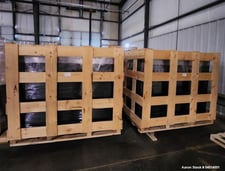 Parker Boiler #T3600, Direct-Fired Hot Water Boiler, 240°F, 125 psig, nat gas, 115 Volts, modulating ctrl