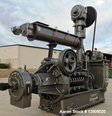 Anderson #Duo, Expeller Press, 9" x 5', variable speed, water cooled, screw feeder, 50/15 HP