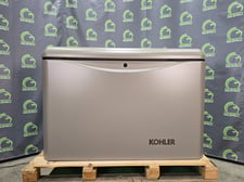 20 KW Kohler #20RCA, Natural gas propane generator, enclosed, 240 Volts, 3 phase, 2021