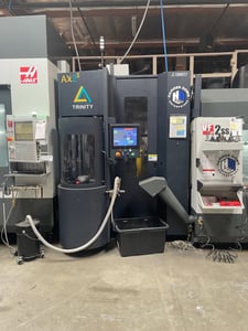 Trinity Automation #AX2-Duo, Pallet System, 6-Axis Robot, (24) Pallets, 12" diameter x 9" H Part Size, 2023