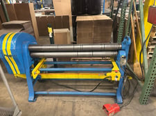 14 gauge Niagara #180, Bead Roller, 6"-18" Circle Cutting diameter, 13"-48" Flanging diameter, 1.9" Shaft