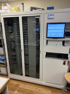 Prescription Dispensing System, ScriptPro #CRS-150, 41-84 F Temp., 676 cc/183 dram Single Cell capacity, 1000
