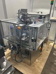Urania #Packaging-Answer, Pre-Made Pouch Bagger w/Labeler, 20-25 bags/min., 8" x 12" max Bag Size, 220 V, 2016