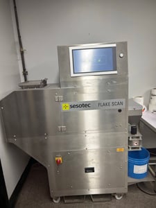Sesotec #CMN-256, Analysis System, 256 mm Work width, 20 kg/hr. Throughput, 230 V, 2022
