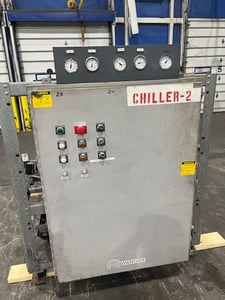 30 Ton, Advantage #CC-30WPT-21HRX, Water Cooled Chiller, R-22, (2) Refrigerant Zones, (2) 15 HP Compressors
