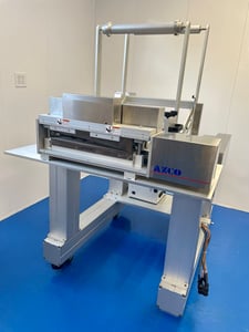 15.7" Azco #FG400SP, Sheeter w/Unwind Stand, 15.75" Material width capacity, 1900