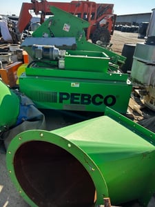 Pebco #PCC-29-20, Cascading Chute, w/20" Single Blade Diverter, 5000 tons/hr., 40.5" x 16" x 21.4" Diverter