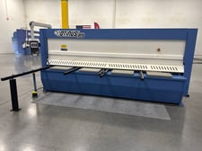 Otinus #SMO-4008- P40, Guillotine Shear, w/CNC Controller, 5/16" x 13' capacity, 23" Backgauge Retract