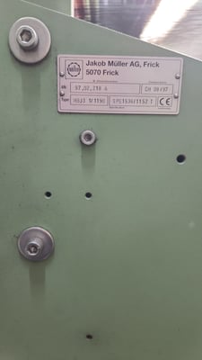Mueller #MBJ-3, labelweaving loom