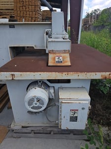Diehl #SL-60II, straight line rip saw, 230/460 V.