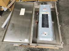 225 Amp. Eaton #PRL1A Panelboard, 208Y/120 Volts, 3PH, 4 Wire, 42 Space, EDB3150BP10 Main