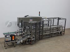 Tisma #TC-50DE, semi-automatic, vertical, hand load cartoner, 25-150 cartons per minute