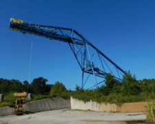 Fulghum, Complete Chip Mill, cranes, loader, chipper, screens, conveyors, radial stacker 42" x 160", dual