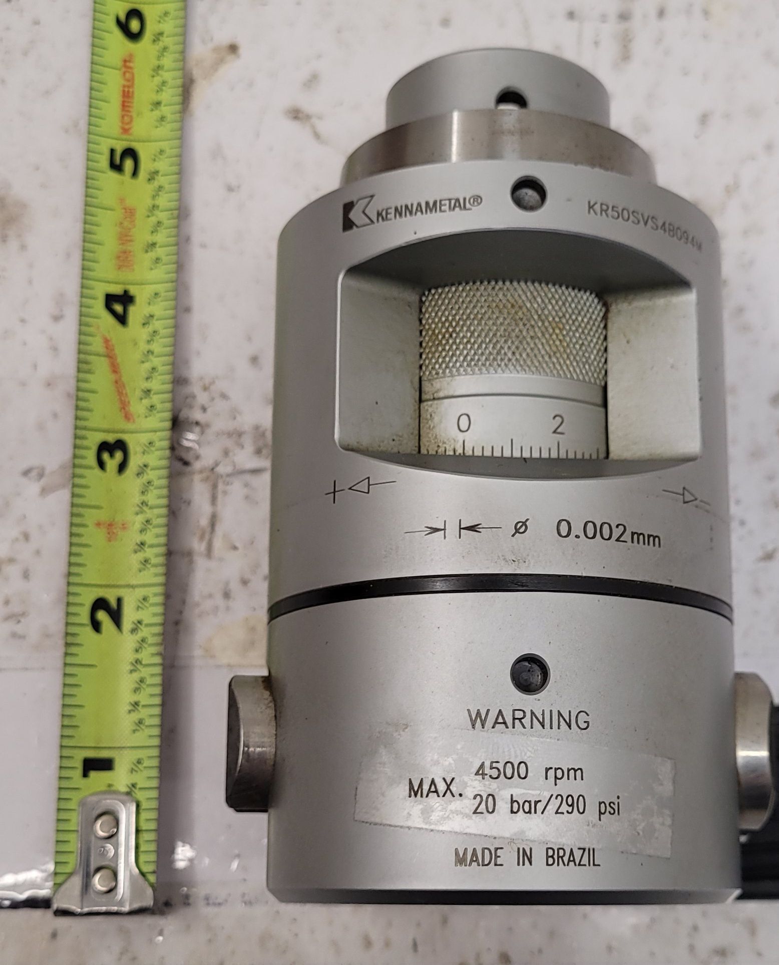 Kennametal romicron kr50svs4b094m finish boring head 78-98mm