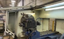 44" x 156" Dean Smith & Grace #4432Px156, CNC hollow spindle lathe, 31" chuck, 15" spindle hole, 50 HP, 1500
