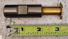 Niagara Cutter TiN Coated T Slot Cutter TS-3206 - 3/4" Shank X 3/32" Width