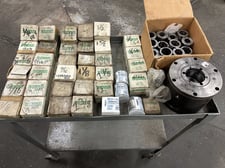 Superior Cincinnati / Hardinge S Style Master Collet Chuck, Collet Pads & Slit Collets