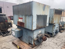 800 HP 3600 RPM Westinghouse, Frame 5810H, WPIISB, 4160 Volts