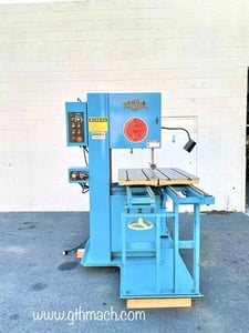 20" x 12" DoAll #2013-V3, vertical bandsaw, variable speed, 154" x 1" blade, 5 HP, 550-5500 FPM, 40" stroke