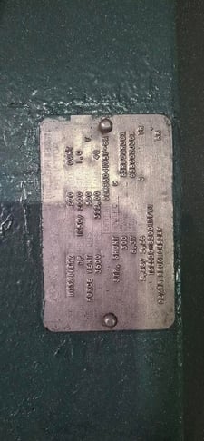 200 HP 1750/2100 RPM Reliance, Frame UC3214ATZ, 500 VA, 300 VF (2 available)