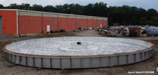 Krofta #SPC62, Clarifier, 62' Diameter, 9200 GPM, 304 Stainless Steel, Scoop Discharge, 3x Air Tubes