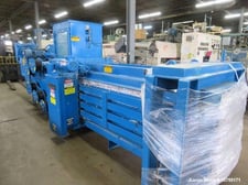 Balemaster #BB-Q6, Auto-Tie Baler, 30" x36" Bale, 20 HP, 3000 PSI, Touchscreen PLC, 1995