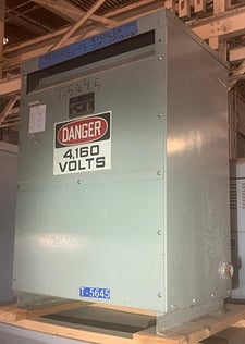 150 kVA, 4160 Delta Primary, 230/133 WYE Secondary, Magnetics, MVT Dry Type