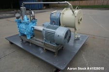 Cornell #D-16, Versator, Stainless Steel, Reeves variable speed dr, 7.5 HP, SIHI 20 HP vacuum pump, IonPure