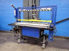 Polychem Corp. #PC-CB3500, Strapper, 63" x 23.5" capacity