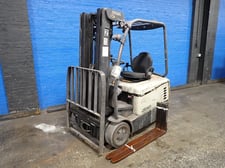 3650 lb. Crown #55F-SSS-A060, Electric Forklift w/Forks, 4" x 47" Forks, 190" Lift height, 82" Mast, Will Not