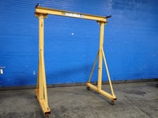 Contrx Cranes, Portable Gantry Crane, 80" Travel length, 96" Column height