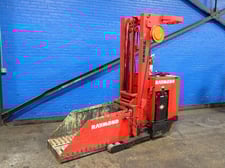 4000 lb. Raymond #31-R40TN, Electric Reach Battery Changing Lift, 24" x 50" Size, 142" Lift height, 36 V
