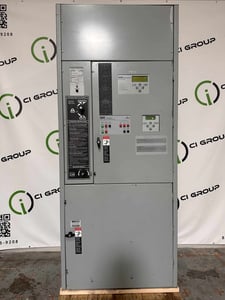 600 Amp. ASCO 7000 Series, automatic transfer switch with ISO Bypass, 3-pole, 480 Volts
