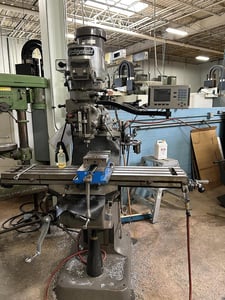 Bridgeport #Series-I, CNC Knee Mill, 36" X, 12" Y, 16" Z, 6.75"-18.75" Thrt, 12" stroke, 9" x42"Table