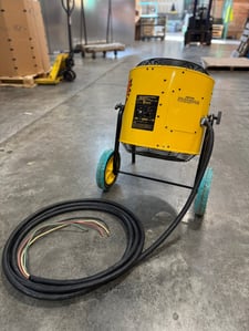 51000 BTU Fostoria #FES-1520-3, portable electric heater, 3 phase, 15 KW