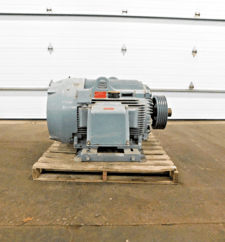 125 HP 1785 RPM Baldor Super E Severe Duty XEX motor, Frame 444T, TEFC, 460 Volts