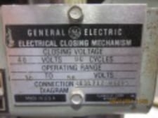 1600 Amps, General Electric, AKR-5A-50, electrically operated, drawout, #AB3660