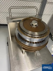 Elizabeth Hata #CUX-MSU, Tablet Press Turret, 38 Station, on cart