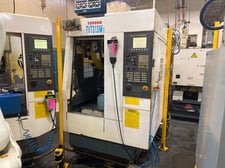 Toyosk #TVT313M1, vertical machining center, 200 V., Fanuc 32i-A Control, 2011