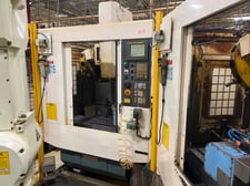 Toyosk #TVT301S, vertical machining center, 20" X, 16" Y, 12" Z, 8000 RPM, 25.6" x 15.7" table, BT-30, Fanuc