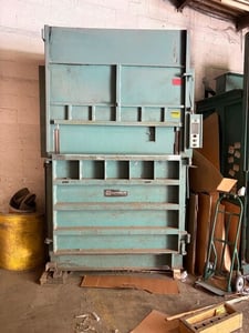 Maren #2060, hydraulic baler, 60" x 30" x 48" bale size, 1750 psi, 10 HP, push button controls