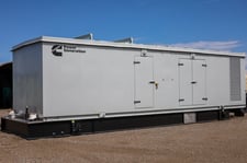 1250 KW Cummins #QSK38-G18, standby diesel industrial generator, 277/480 Volts, new, 2025