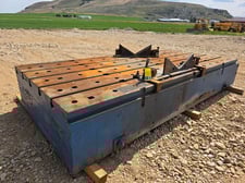 156" x 72" x 24" Slotted floor plate