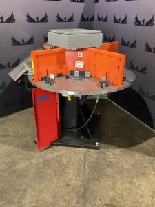 Welding table, rotary table