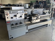 18" x 60" Cosmo #L-1860, engine lathe, 10" swing over cross slide, 7.5 HP, 3.2" bore, 12 speed 40-2000 RPM