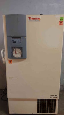 Thermo Electron Corporation #906, Freezer, R-404A, 375/205 psig, 1 Phase, 12 Amps, 230 V