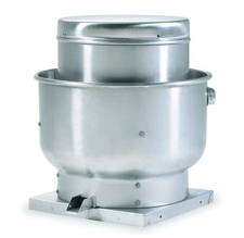 Blower Bundle for 6' Fume Hood, Centrifugal Upblast Roof Exhaust Fan, 1469 cfm, 11" Wheel diameter, 1/2"