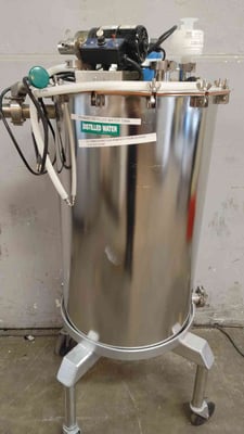 Distilled Water Tank, Stainless Steel, 53" Size, 3 Phase, 400 Amps, 480 V
